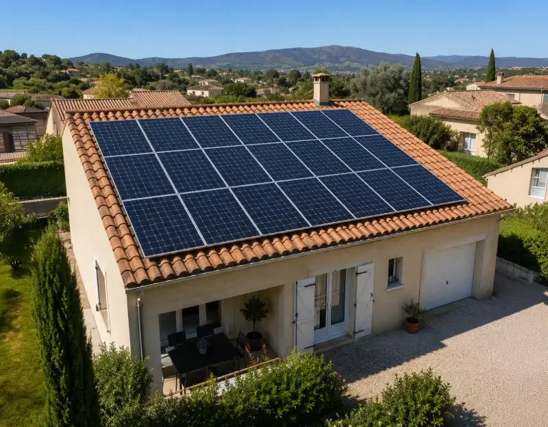 Prime à l'autoconsommation panneaux solaires Roquefort — aide financière de l'État